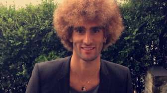 Rambut Baru Fellaini Jelang Euro 2016