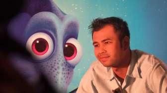 Raffi Ahmad Mengisi Suara Bailey di Film "Finding Dory"