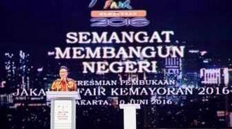 Pembukaan Jakarta Fair 2016