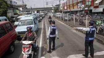 Demi Sterilisasi Jalur Transjakarta, Polisi Langsung Tilang Biru