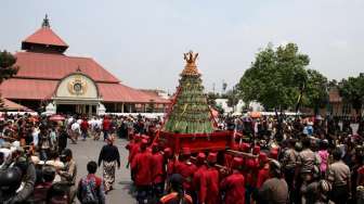 Tanpa Rayahan Gunungan, Berikut Kemeriahan Tradisi Grebeg Syawal di Keraton Yogyakarta