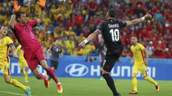 Tekuk Romania, Albania Jaga Peluang Lolos ke 16 Besar Euro 2016