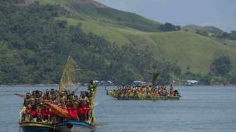 Pembukaan Festival Danau Sentani 2016