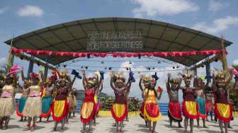 Pembukaan Festival Danau Sentani 2016