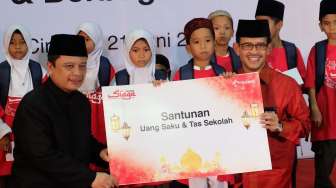 Telkomsel Melayani dan Berbagi dengan 9.000 Anak Yatim