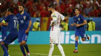 Spanyol Dikalahkan Kroasia, Ini Komentar Sergio Ramos