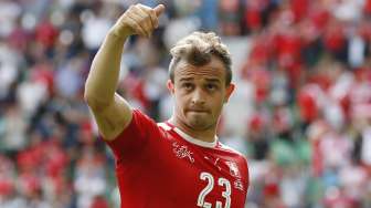 Cetak Gol Indah, Shaqiri Pemain Terbaik di Laga Swiss vs Polandia