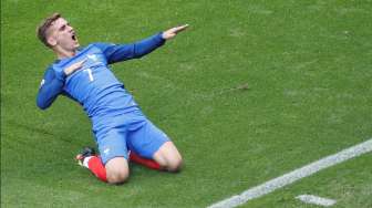 Dua Gol Griezmann Bawa Prancis ke Perempat Final