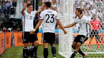 Babak Pertama, Jerman Langsung Unggul 2-0 atas Slowakia