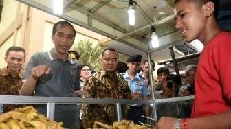 Saat Jokowi "Ngabuburit" di Cipanas
