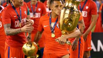 Sanchez Pemain Terbaik, Vargas Top Skor Copa America