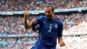 Babak Pertama, Italia Unggul Sementara 1-0