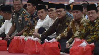 Jokowi Bukber dengan Keluarga Besar TNI