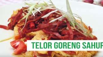 VIDEO: Resep Telur Goreng Sahur