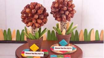 Pohon Kurma Cokelat untuk Hantaran Lebaran