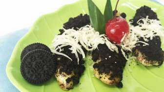 Lezatnya Pisang Goreng Oreo