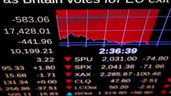 Kekhawatiran Brexit Berkurang, Bursa Saham AS dan Eropa Menguat