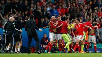 Tekuk Belgia, Wales Melaju ke Semifinal