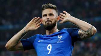 Prancis Gilas Islandia, Giroud "Man of The Match"