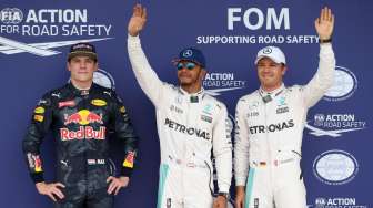 Hamilton Raih "Pole Position", Rio Start di Depan Wehrlein