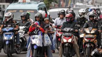 Puncak Arus Balik Pemudik Sepeda Motor