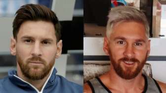 Messi Ubah Warna Rambut, Antara Ikuti Tren atau Stres "Berat"?