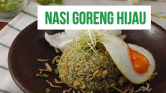 VIDEO: Resep Membuat Nasi Goreng Hijau