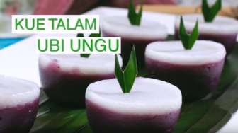 VIDEO: Resep Kue Talam Ubi Ungu