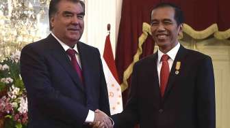 Jokowi Terima Kunjungan Presiden Tajikistan