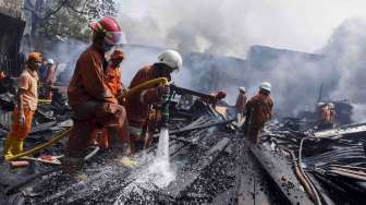 Gudang Mebel Terbakar