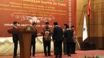 Menag Lepas 173 Penghafal Al Qur'an ke Turki