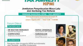 Sukseskan Tax Amnesty, HIPMI Gelar Rakor dengan  Seluruh Anggota