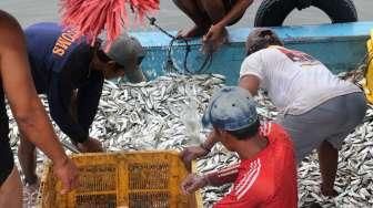 Suasana Pasar Ikan di Muara Angke, Jakarta, Jumat (5/8). [Suara.com/Oke Atmaja]