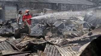 Kebakaran di Cipinang Muara