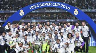 Ini 5 Fakta Menarik Usai Madrid Menangi Piala Super Eropa