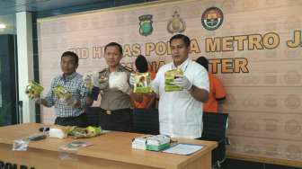 Polisi Gagalkan Peredaran 6,6 Kg Sabu dari Sindikat WNI Malaysia