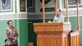 Arcandra Tahar Berikan Ceramah di Masjid Agung Al Azhar