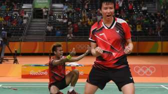 1,1 Juta Tweet Rayakan Emas Olimpiade dari Owi dan Butet