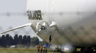 Airlander 10, Pesawat Terbesar di Dunia Kandas di London