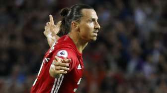 Borong Dua Gol Kemenangan MU, Ini Komentar Ibrahimovic