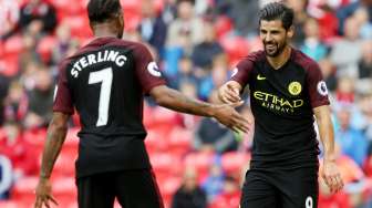 Aguero dan Nolito Bersinar Saat City Bungkam Stoke