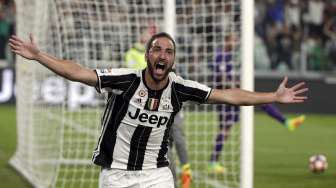 Higuain Jadi Pahlawan Saat Juve Kalahkan Fiorentina