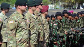 Marinir Indonesia Latihan Bersama US Army