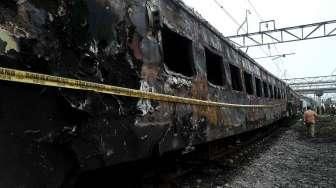 Kereta Kerta Jaya Terbakar