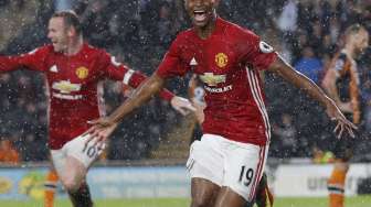 Gol Marcus Rashford Bawa MU Raih Kemenangan di Kandang Hull