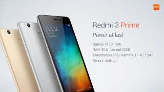 Xiaomi Redmi 3 Prime Resmi Gebrak Pasar Indonesia