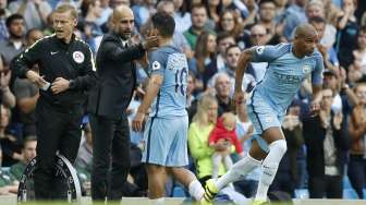 Sikut Bek West Ham, Aguero Terancam Absen di Derby Manchester