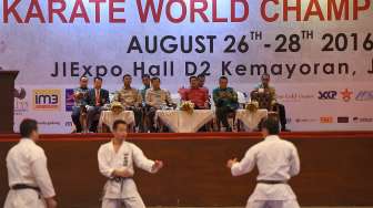 Indonesia Jadi "Runner-up" Kejuaraan Dunia Karate di JIEXpo