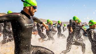 Anak-anak Ikutan Ajang "Ironman 70.3 Bintan"