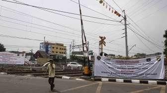 Perlintasan Kereta Stasiun Pasar Senen Akan Ditutup